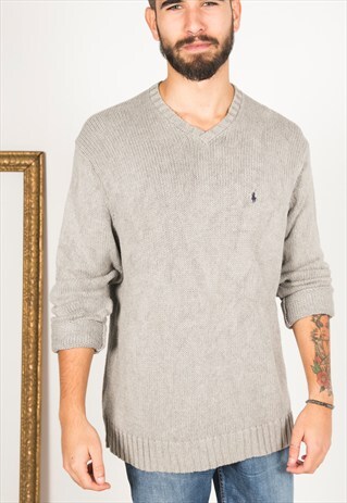 VINTAGE 80S POLO RALPH LAUREN JUMPER / R103