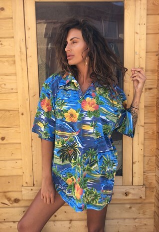 OVERSIZED RETRO 90S 80S VINTAGE UNISEX FESTIVAL SHIRT