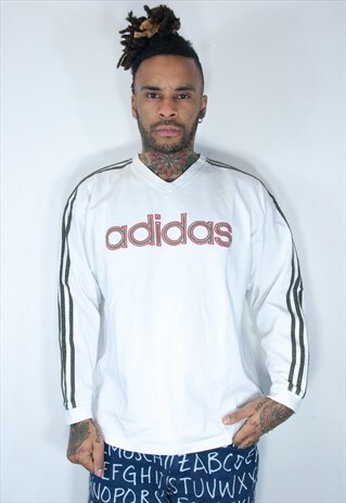 ADIDAS EMBROIDED SWEATSHIRT