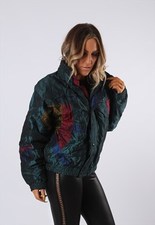 SKI SHELL JACKET SNOW SPORTS OVERSIZED WINTER UK 12 (FB1M)