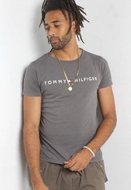 Vintage Tommy Hilfiger T-Shirt Grey
