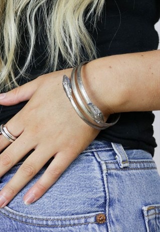 metal snake bracelet