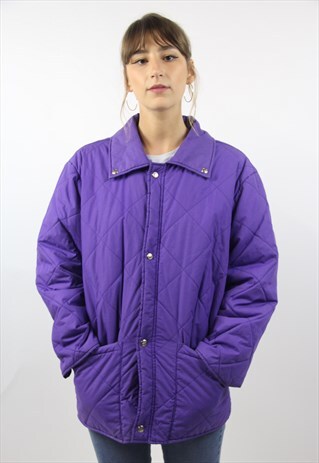 VINTAGE FILA PURPLE PADDED 90S JACKET