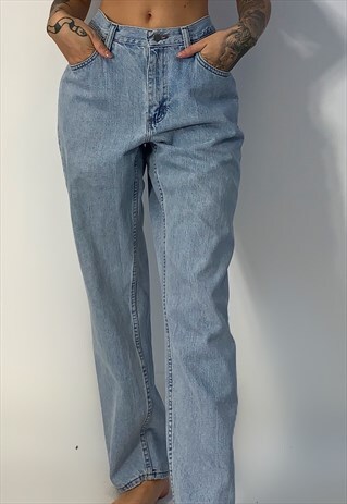 RIDERS STRAIGHT LEG VINTAGE DENIM JEANS