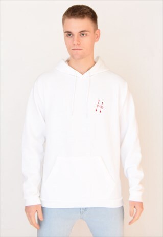 WHITE ARROWS (RED) HOODIE