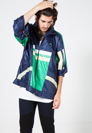 VINTAGE 80S ADIDAS SHELL SPORT JACKET / S1059