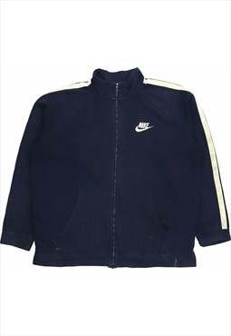 Vintage 90's Nike Fleece Retro Track Jacket Zip Up