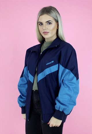 90S TREFOIL ADIDAS TRACKSUIT TOP JACKET