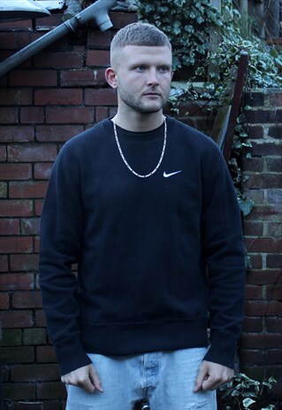 VINTAGE BLACK NIKE SWEATSHIRT SMALL