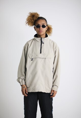 VINTAGE FILA SPORTS HALF ZIP WINDBREAKER JACKET