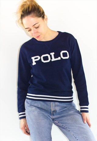 90'S RALPH LAUREN LOGO SWEATSHIRT