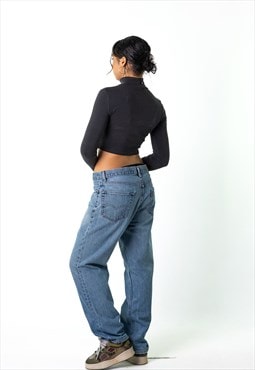 Blue Denim 90s Levi's 550 Cargo Skater Trousers Pants Jeans