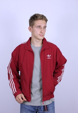 VINTAGE MENS ADIDAS ORIGINALS TRACK TOP SUIT JACKET
