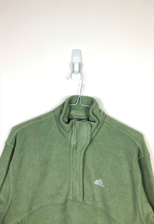 VINTAGE 90S ADIDAS QUARTER-ZIP FLEECE
