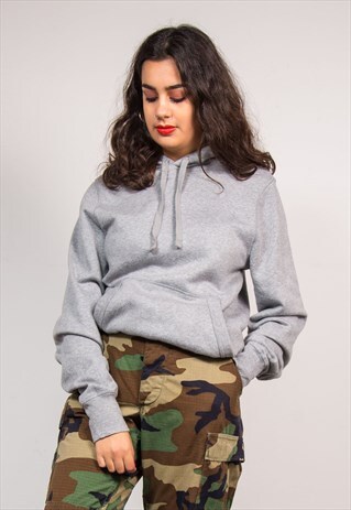 NEW LOGO GREY CHAMPION SWEATER HOODIE