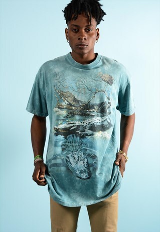 ALIGATOR GRAPHIC ANIMAL T-SHIRT