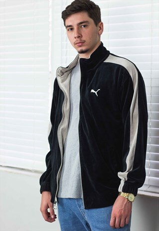 VINTAGE PUMA JACKET LOGO 90S L 21.9
