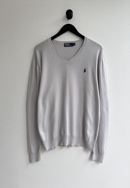 Polo Ralph Lauren V Neck Jumper Sweater Pullover