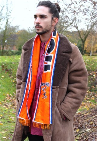 VINTAGE 90S DUTCH FOOTBALL SOCCER SCARF - HOLLAND
