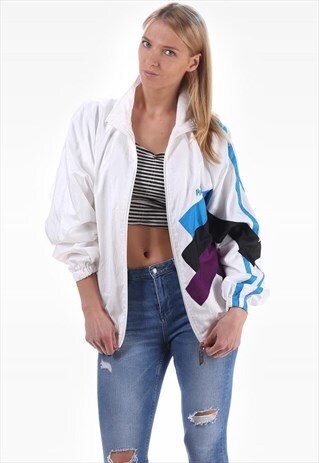 RETRO BOMBER TRACK JACKET