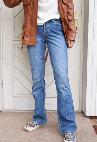 Y2K VINTAGE FLARE LEG JEANS