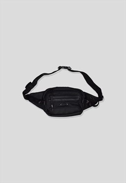 Vintage 00s Oakley Cross-Body Bum Bag in Black