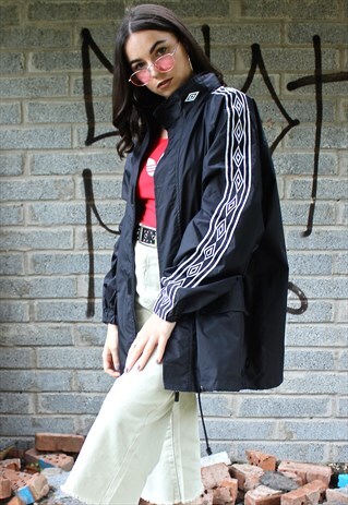 90'S RARE BLACK AND WHITE SIDE TAPE JACKET