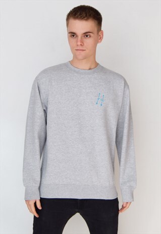 GREY ARROWS (BLUE) SWEATSHIRT