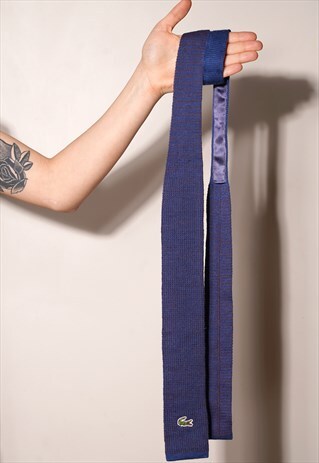 90'S LACOSTE KNIT TIE
