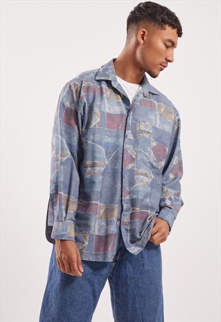 VINTAGE PATTERNED FESTIVAL LONG SLEEVE SHIRT