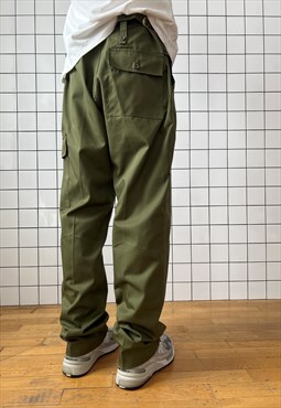 Vintage US Army Cargo Pants Military Khaki Green