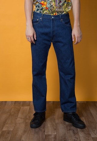 LEVI'S 501 DARK BLUE JEANS