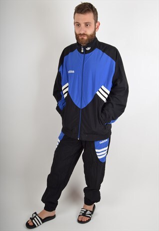 VINTAGE ADIDAS TRACKSUIT DOUBLE FACE JACKET 90'S (2028)
