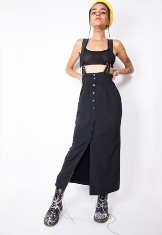 VINTAGE 90S PINSTRIPE OVERALLS