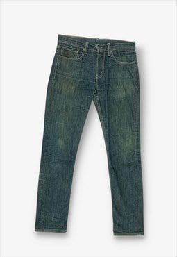 Levi's 511 slim fit jeans grey blue w31 l34 BV20538