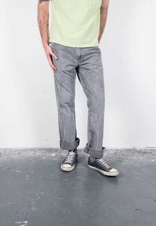 LEVI'S VINTAGE 1990S GREY CORD JEANS