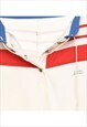 VINTAGE WHITE, RED, BLUE NAUTICAL SAILING TROUSERS - W30