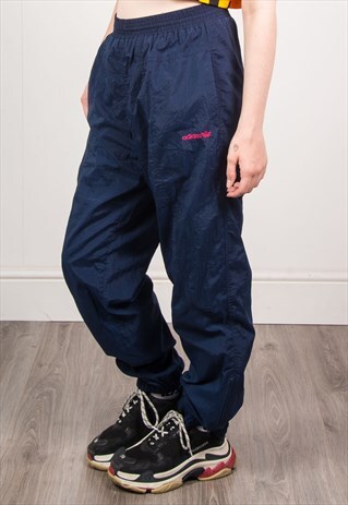ADIDAS VINTAGE 90'S SHELL TRACKSUIT BOTTOMS