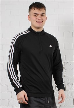 black adidas jumper mens