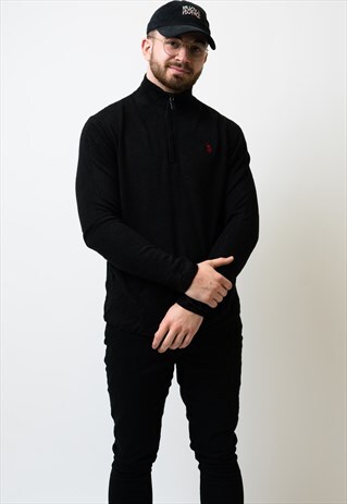 VINTAGE U.S POLO ASSN 1/4 ZIP JUMPER