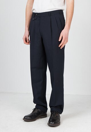 VINTAGE NAVY HABANA TROUSERS BOTTOMS