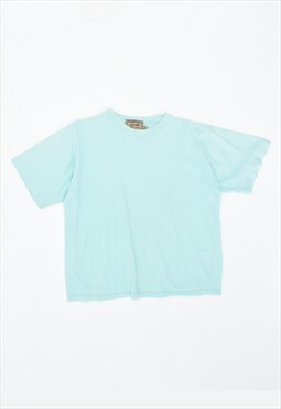 Vintage 90's Calvin Klein T-Shirt Top Oversize Blue