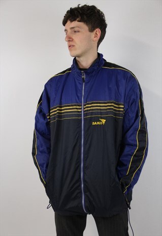 VINTAGE SPORTS SHELL ZIP-UP JACKET