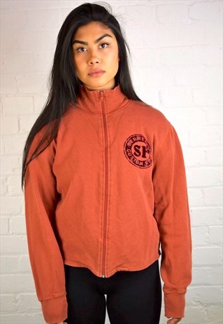 VINTAGE 90'S ZIP UP SWEATSHIRT