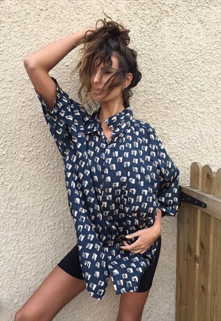 OVERSIZED RETRO 90S 80S VINTAGE UNISEX FESTIVAL SHIRT
