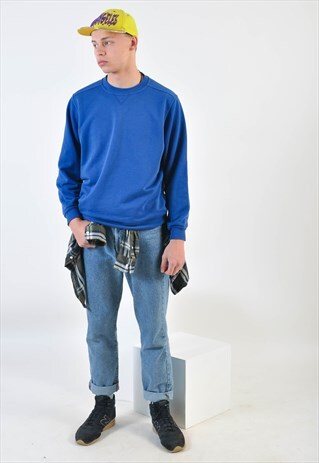 VINTAGE 90S SWEATSHIRT IN BLUE
