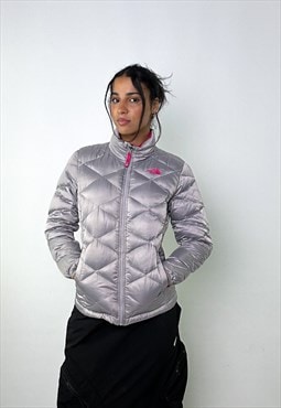 Silver y2ks The North Face 550 Series Puffer Jacket Coat