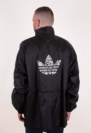 90S VINTAGE ADIDAS RAINPROOF SHELL JACKET AA7094