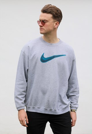 NIKE USA 90S ASH GREY SWEATSHIRT