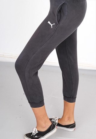 VINTAGE BLACK PUMA TRACK PANT